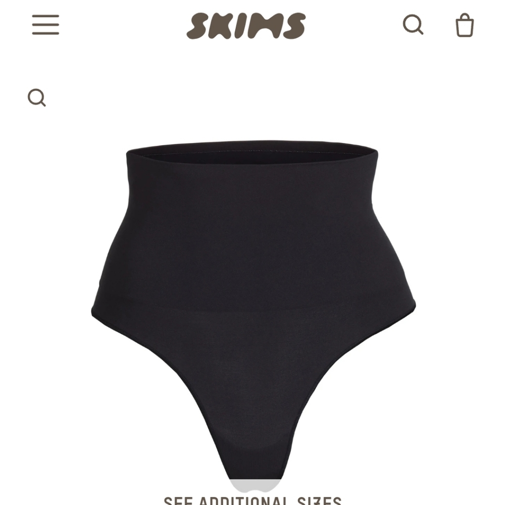 Skims core control thong